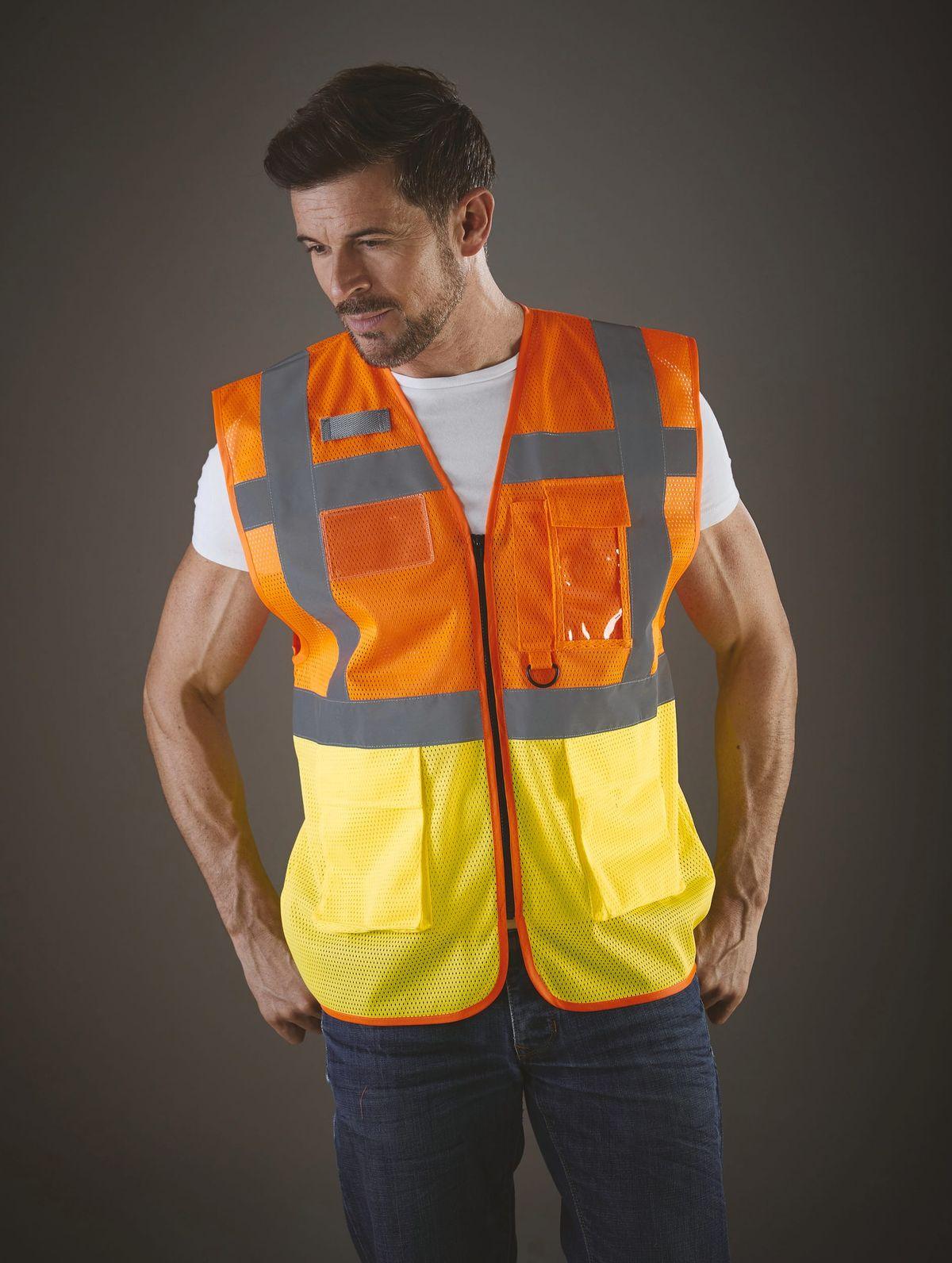 YHVW820 - Gilet haute visibilité Top Cool "Management" – Image 13