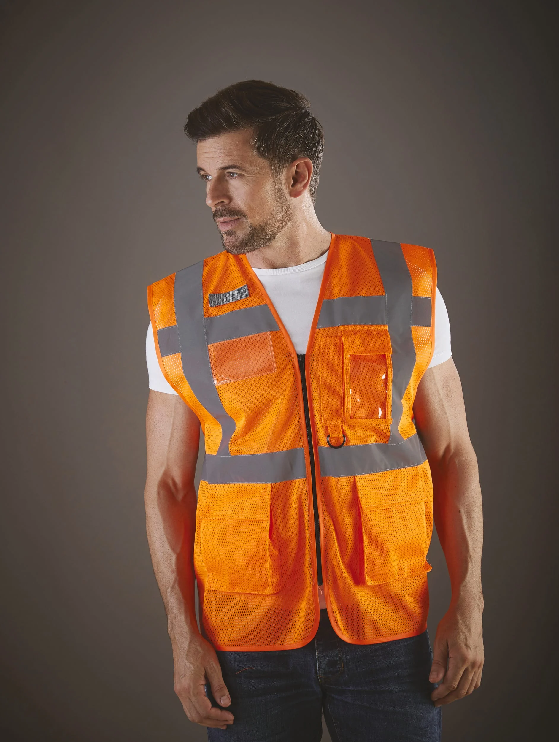 YHVW820 - Gilet haute visibilité Top Cool "Management" – Image 14