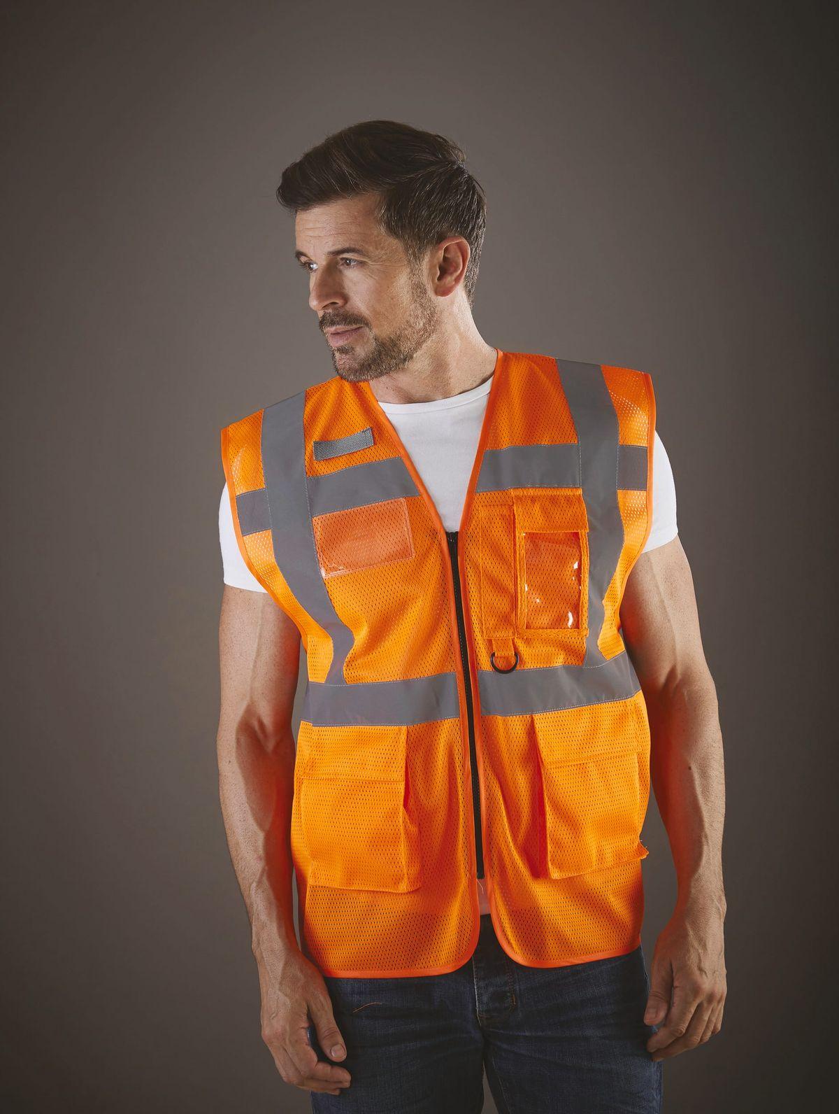 YHVW820 - Gilet haute visibilité Top Cool "Management" – Image 14