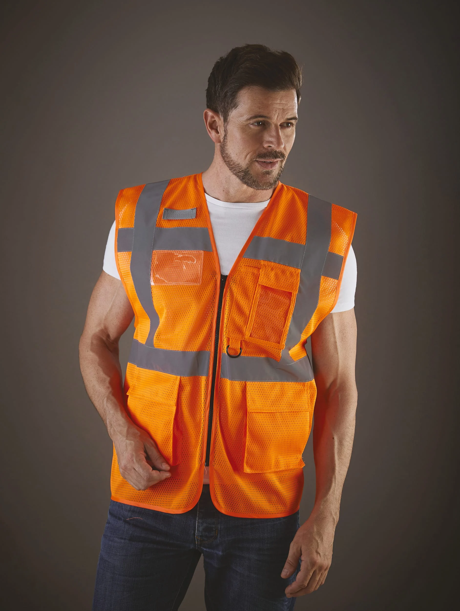 YHVW820 - Gilet haute visibilité Top Cool "Management" – Image 15