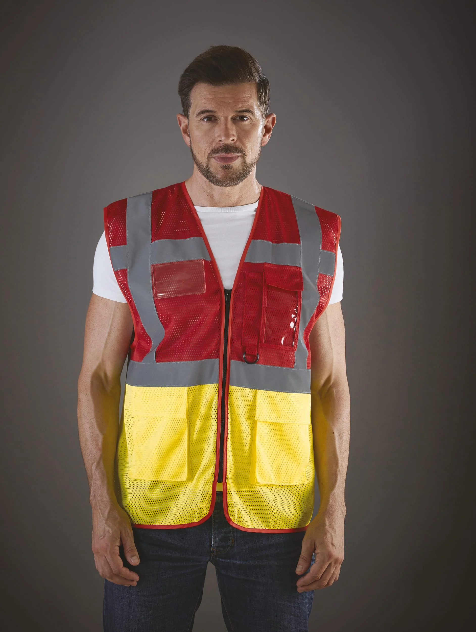YHVW820 - Gilet haute visibilité Top Cool "Management" – Image 16