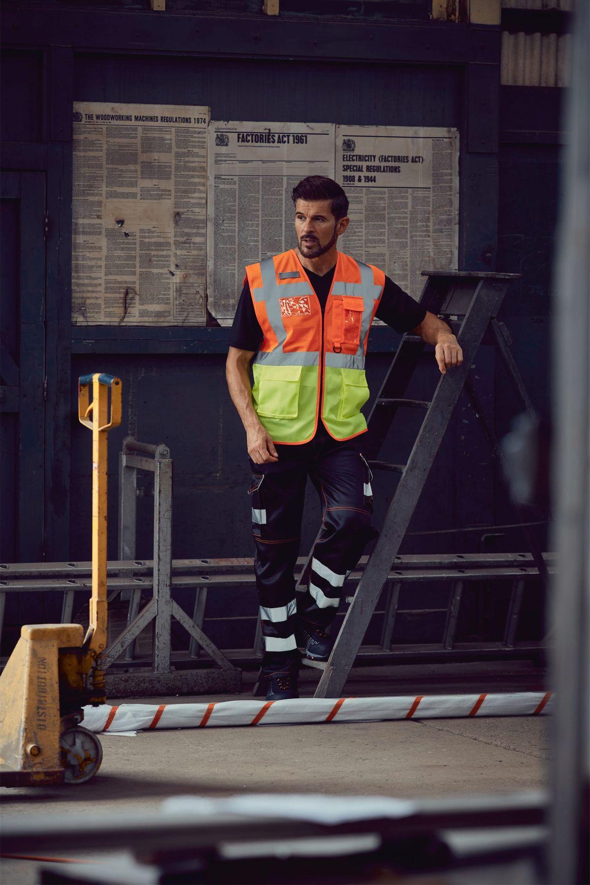 YHVW820 - Gilet haute visibilité Top Cool "Management" – Image 8