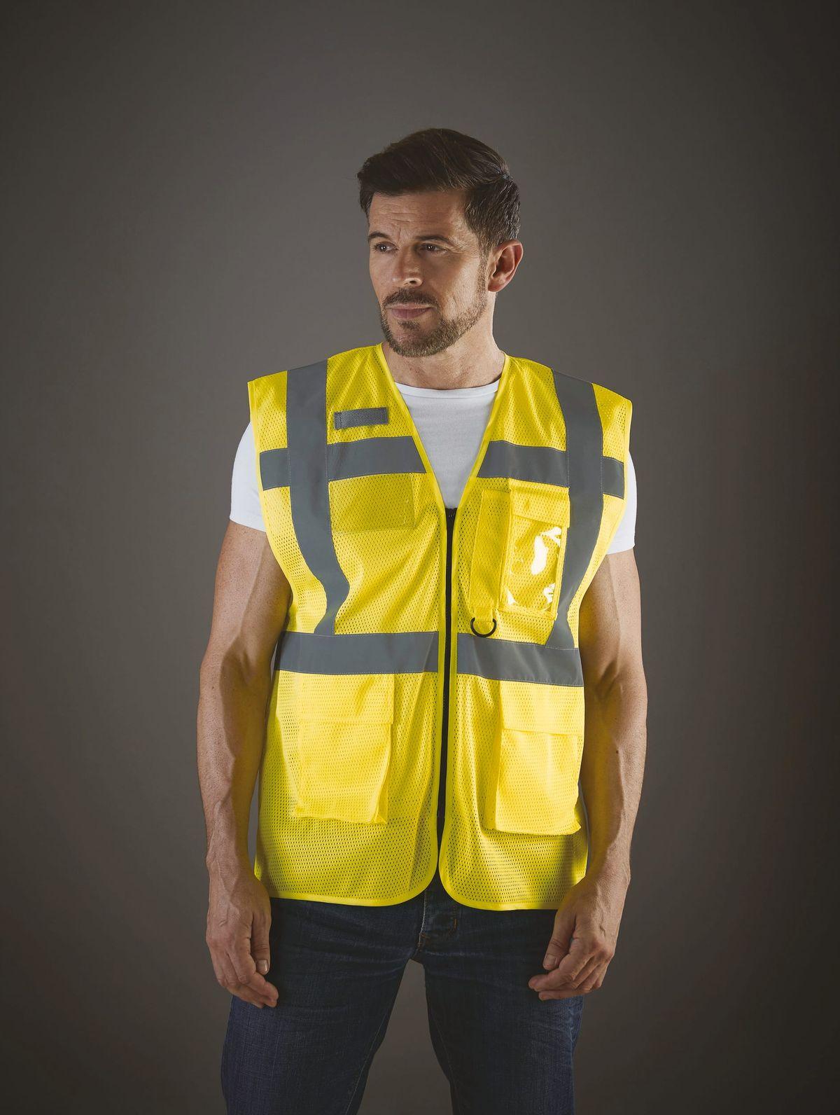 YHVW820 - Gilet haute visibilité Top Cool "Management" – Image 22