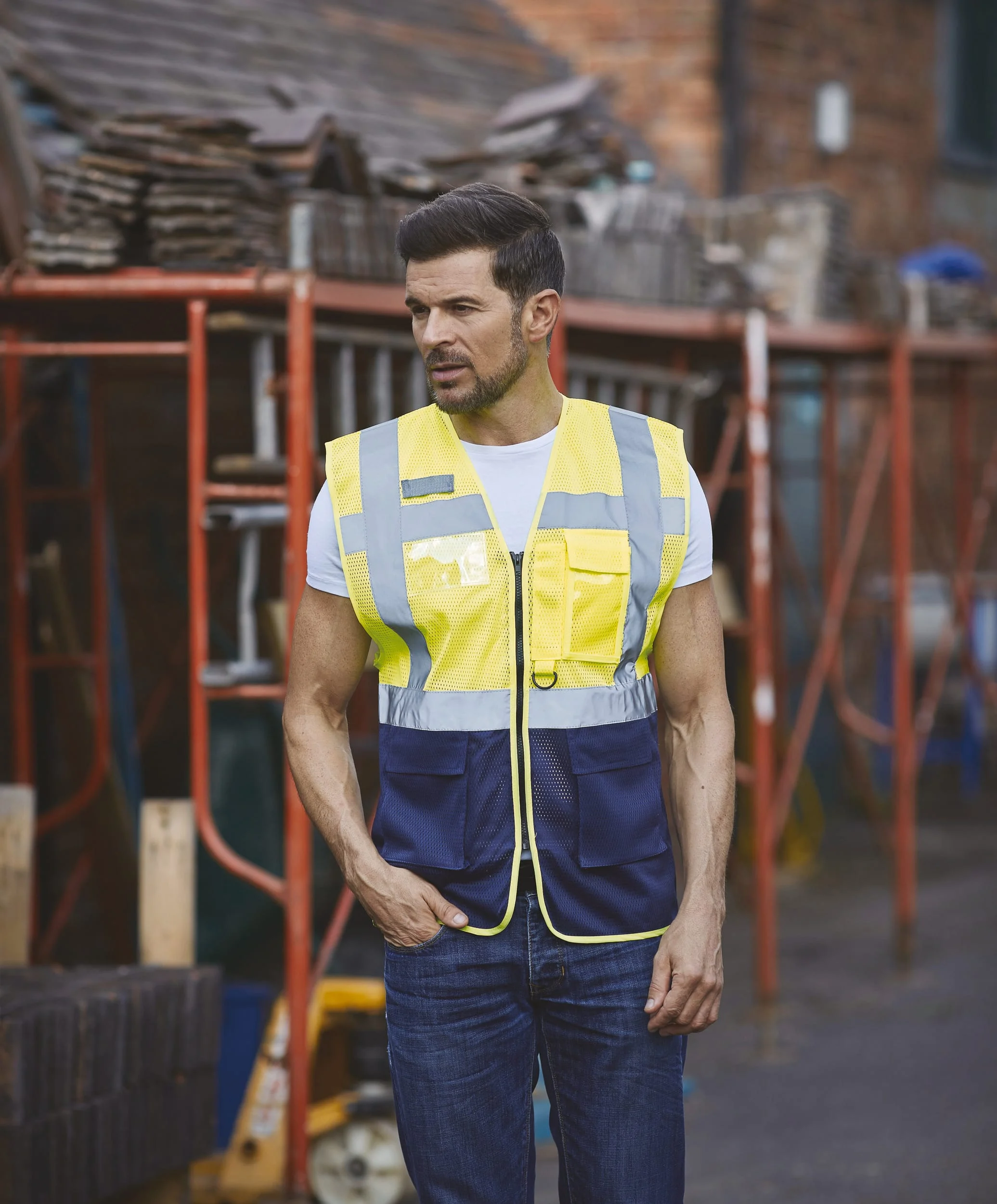 YHVW820 - Gilet haute visibilité Top Cool "Management" – Image 24