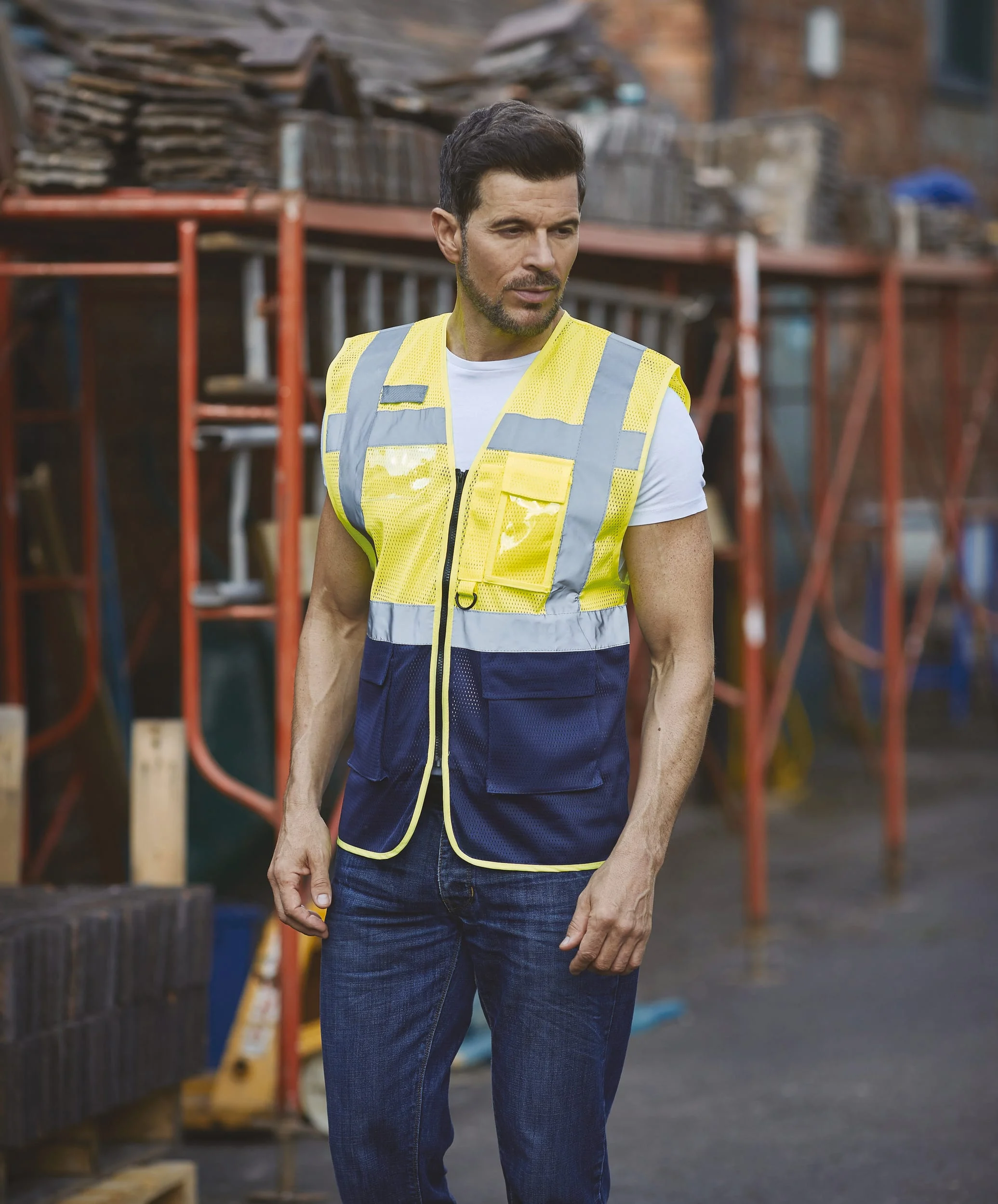 YHVW820 - Gilet haute visibilité Top Cool "Management"