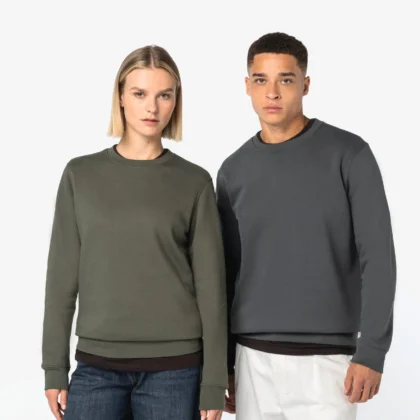 NS443 - Sweat-shirt écoresponsable à col rond unisexe