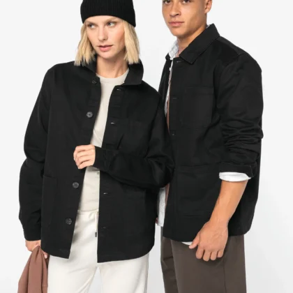 NS611 - Veste worker écoresponsable délavée unisexe