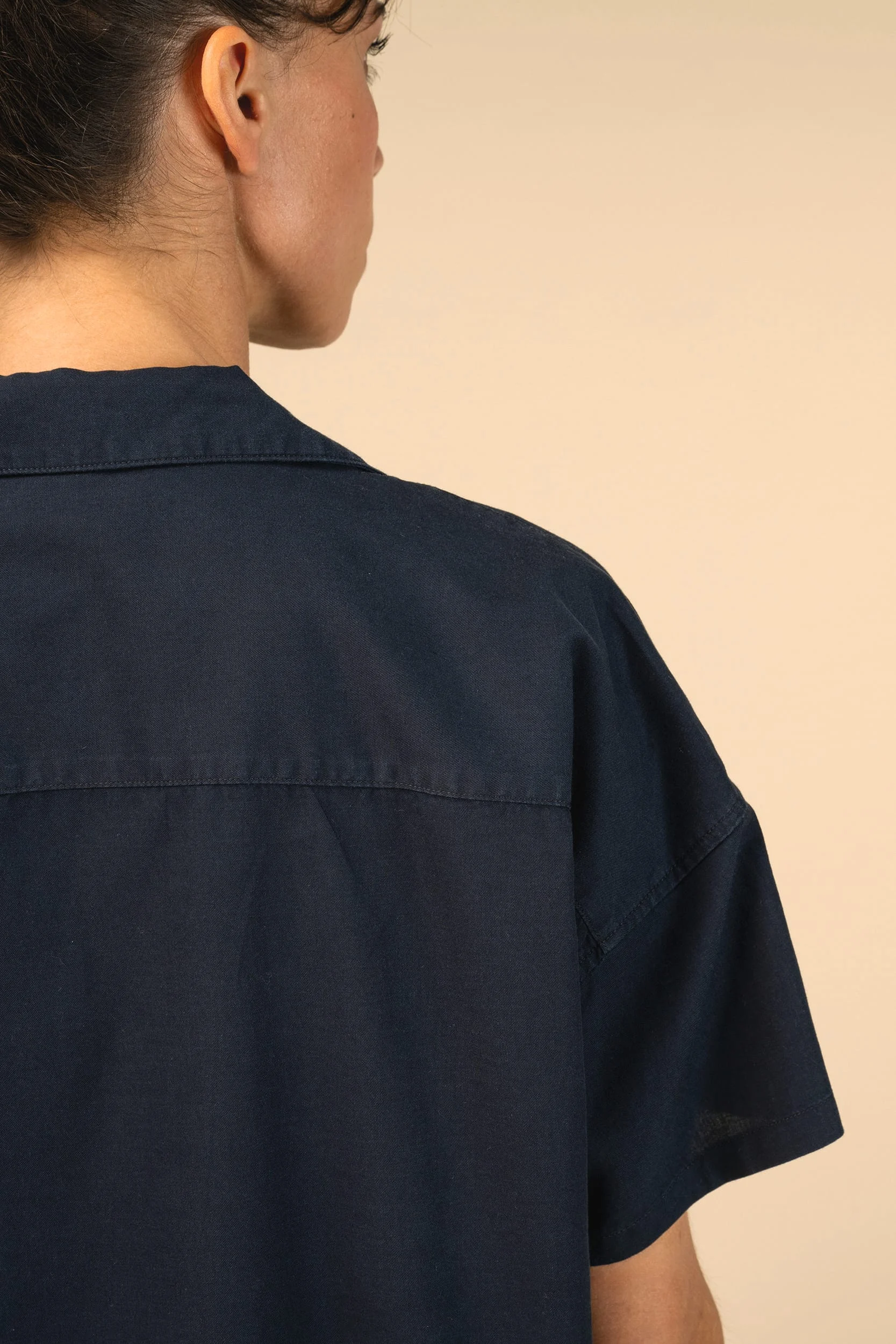 SP514 - Chemise écoresponsable oversize en lyocell femme – Image 7