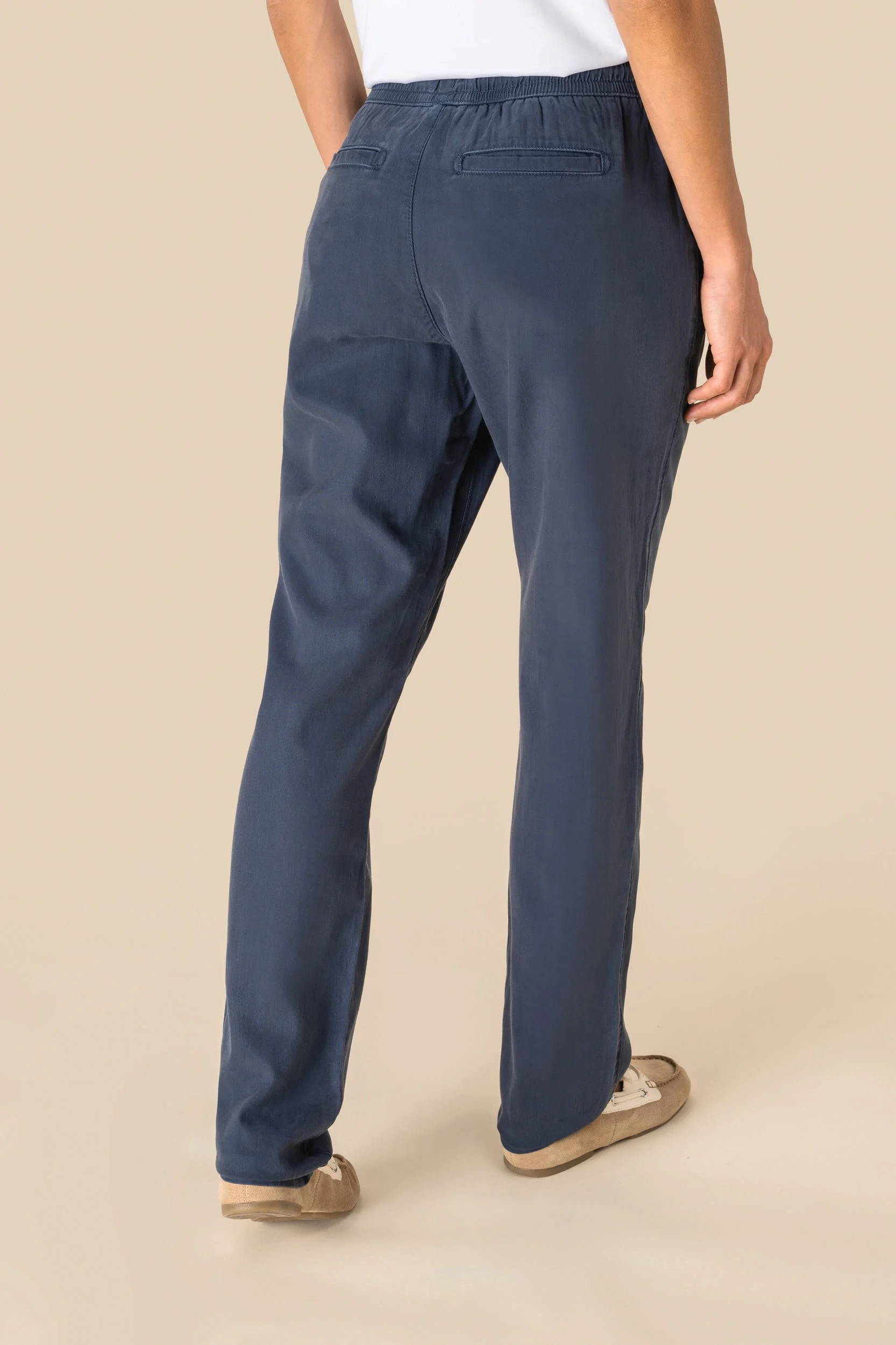SP724 - Pantalon écoresponsable délavé en lyocell femme – Image 4