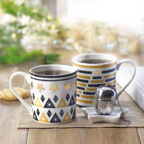 CX1443 - UNIQUE Tasse, soucoupe et infuseur – Image 5