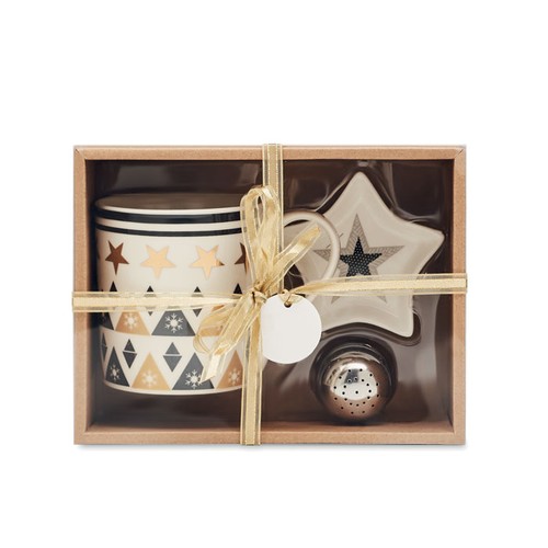 CX1443 - UNIQUE Tasse, soucoupe et infuseur – Image 4