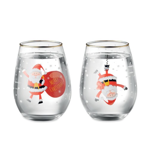 CX1501 - NOEL Set de 2 verres Noël – Image 3
