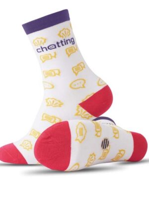 MWCS61 - Fabriqué dans l'UE - Chaussettes en coton jacquard