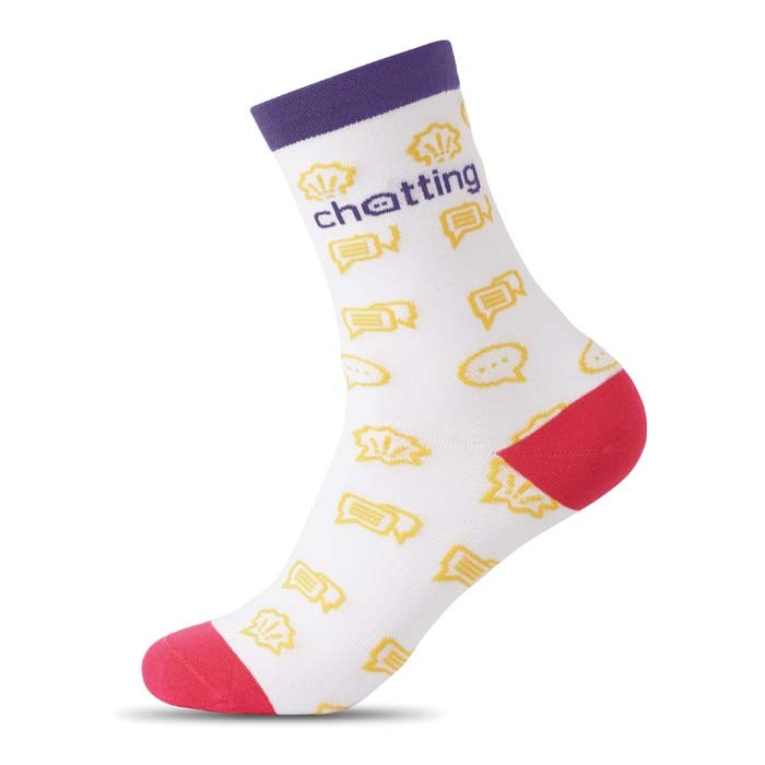 MWCS61 - Fabriqué dans l'UE - Chaussettes en coton jacquard – Image 4