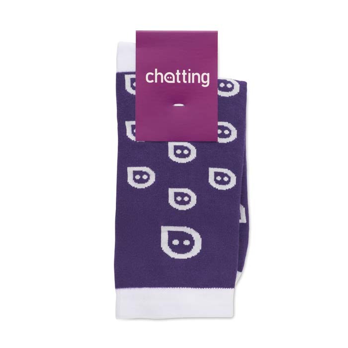 MWCS61 - Fabriqué dans l'UE - Chaussettes en coton jacquard – Image 7