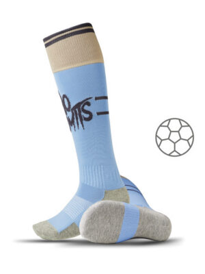 MWPS23 - Chaussettes de football et de sport à hauteur du mollet, à votre effigie.