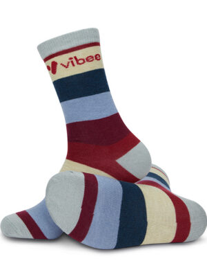 MWWS21 - Chaussettes à motif jacquard en laine mérinos.