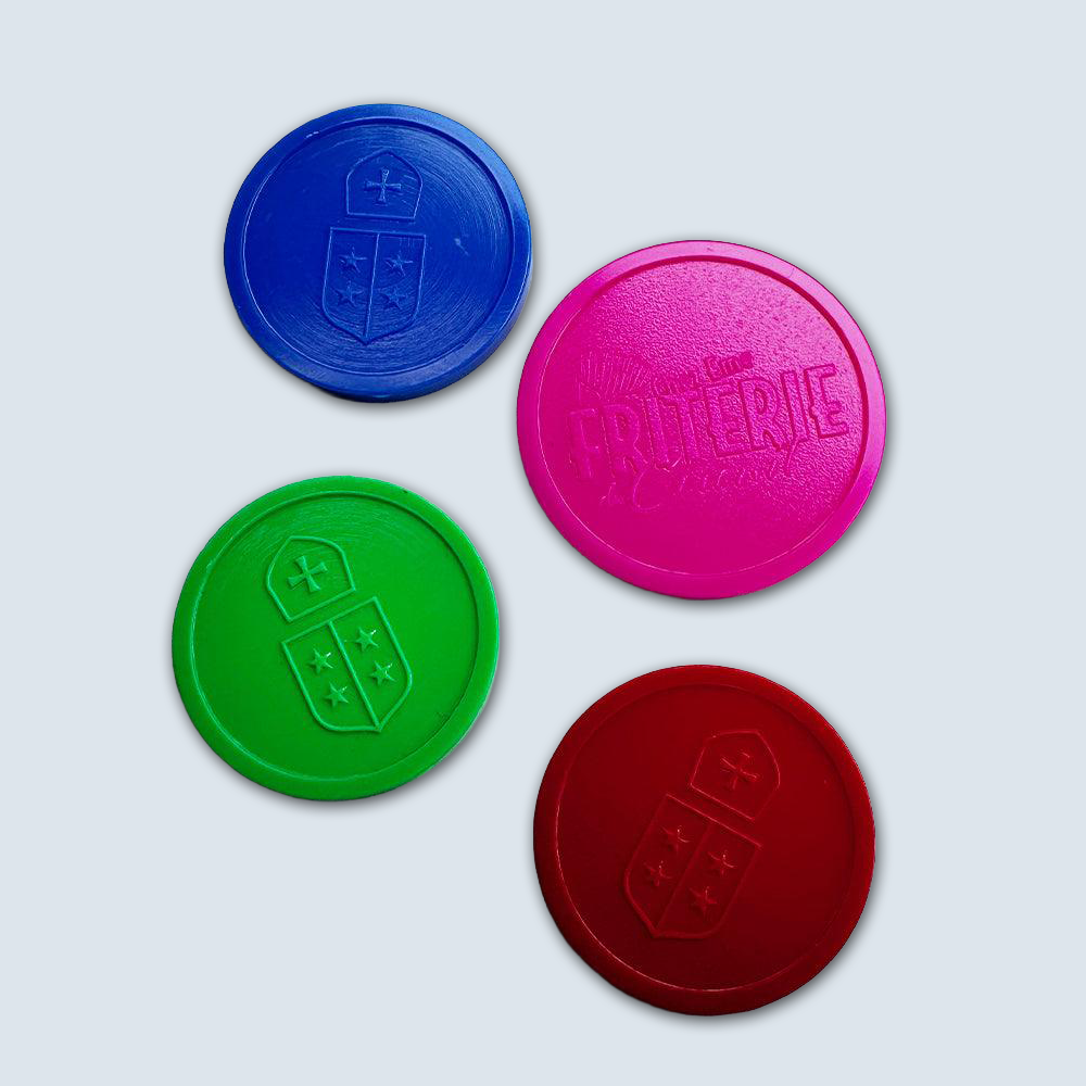 Jeton en plastique – Image 3