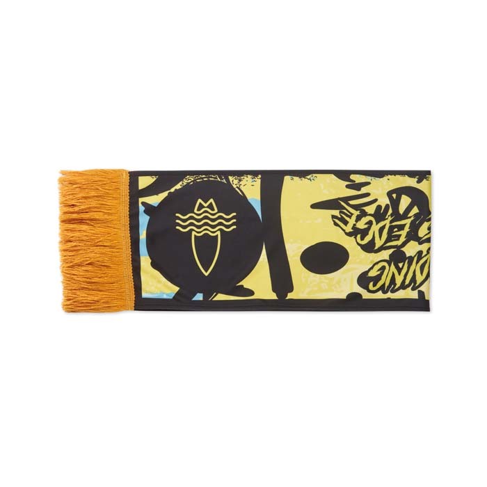 MW2005 - Echarpe double épaisseur en tissu lycra en quadrichromie – Image 8