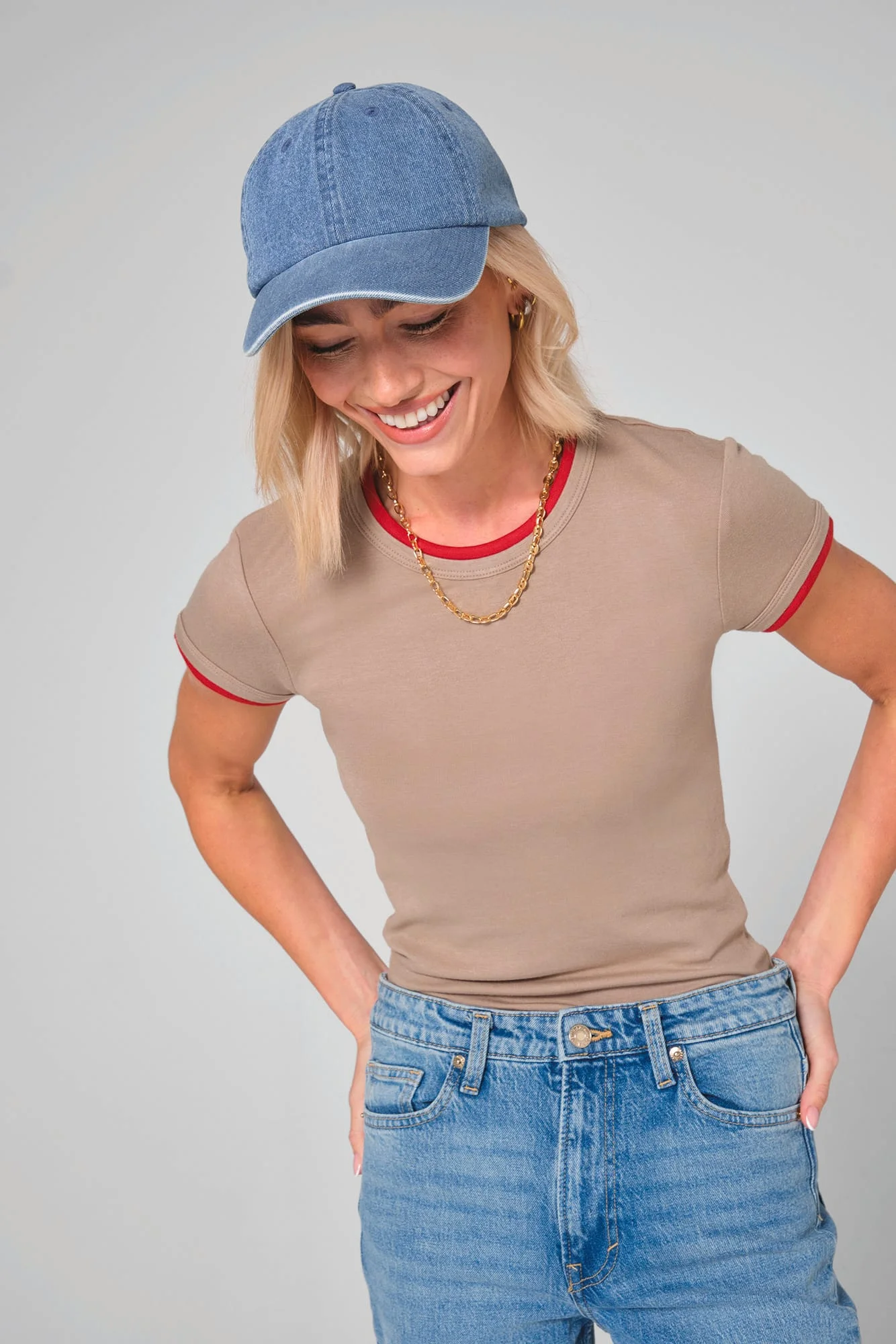 B105 - Casquette denim