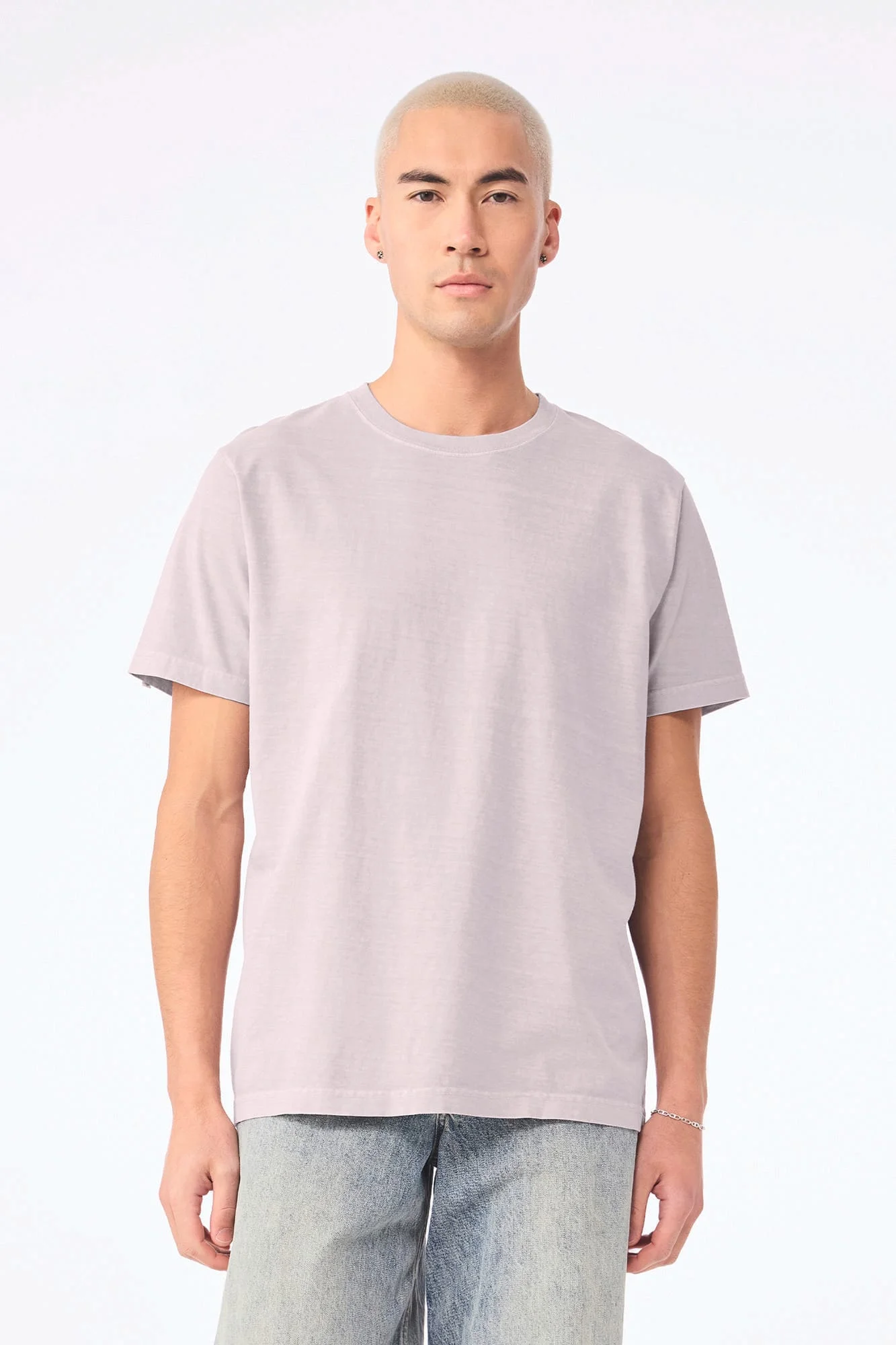 BE4810GD - T-shirt délavé épais unisexe