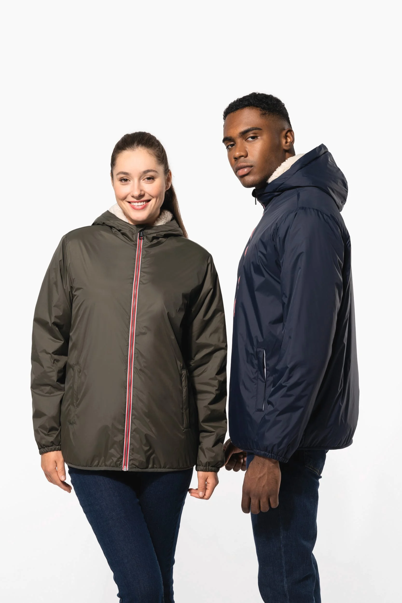 K6168 - Veste doublée sherpa unisexe