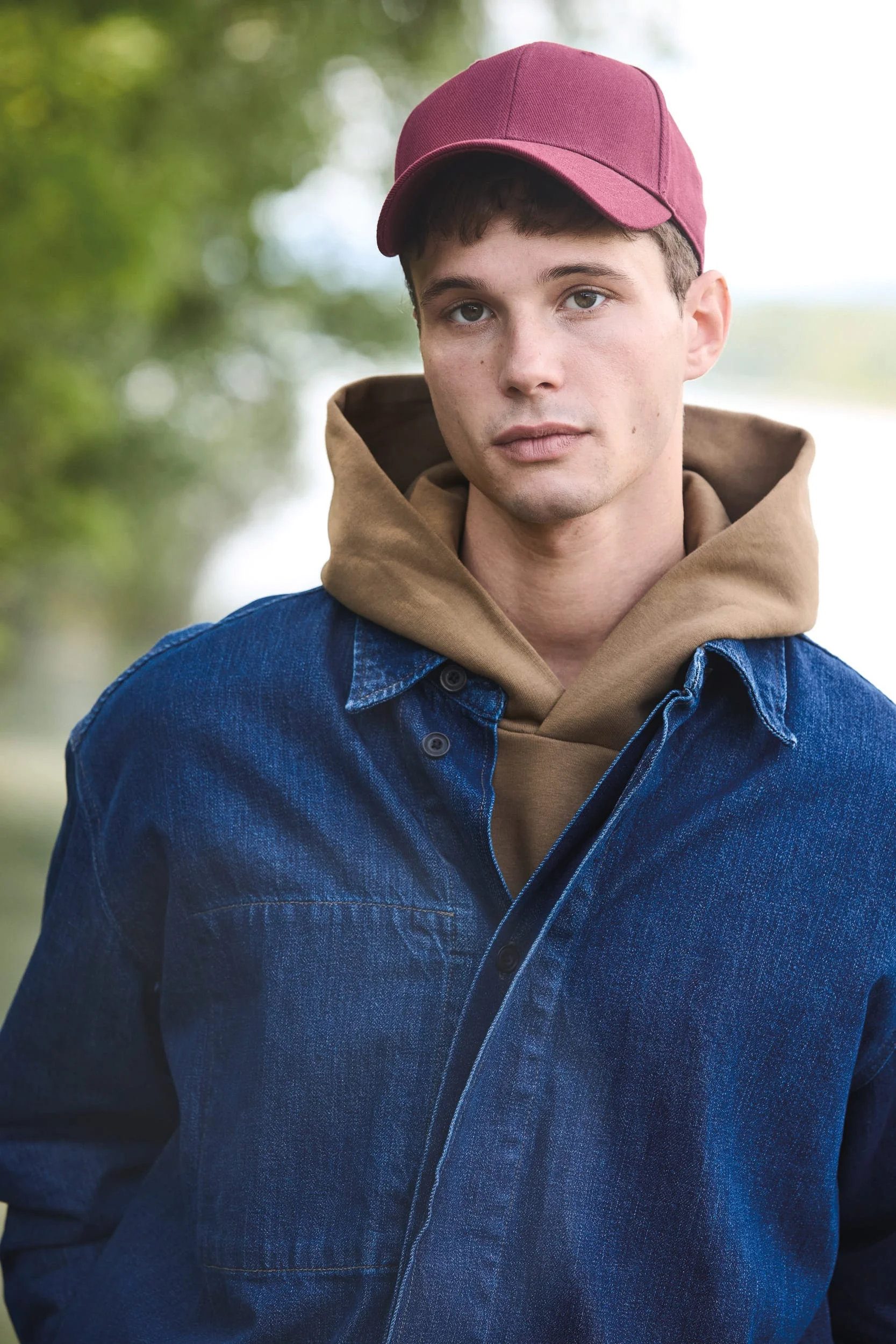 KP356 - Casquette en coton bio 6 panneaux - K-up Gold Label
