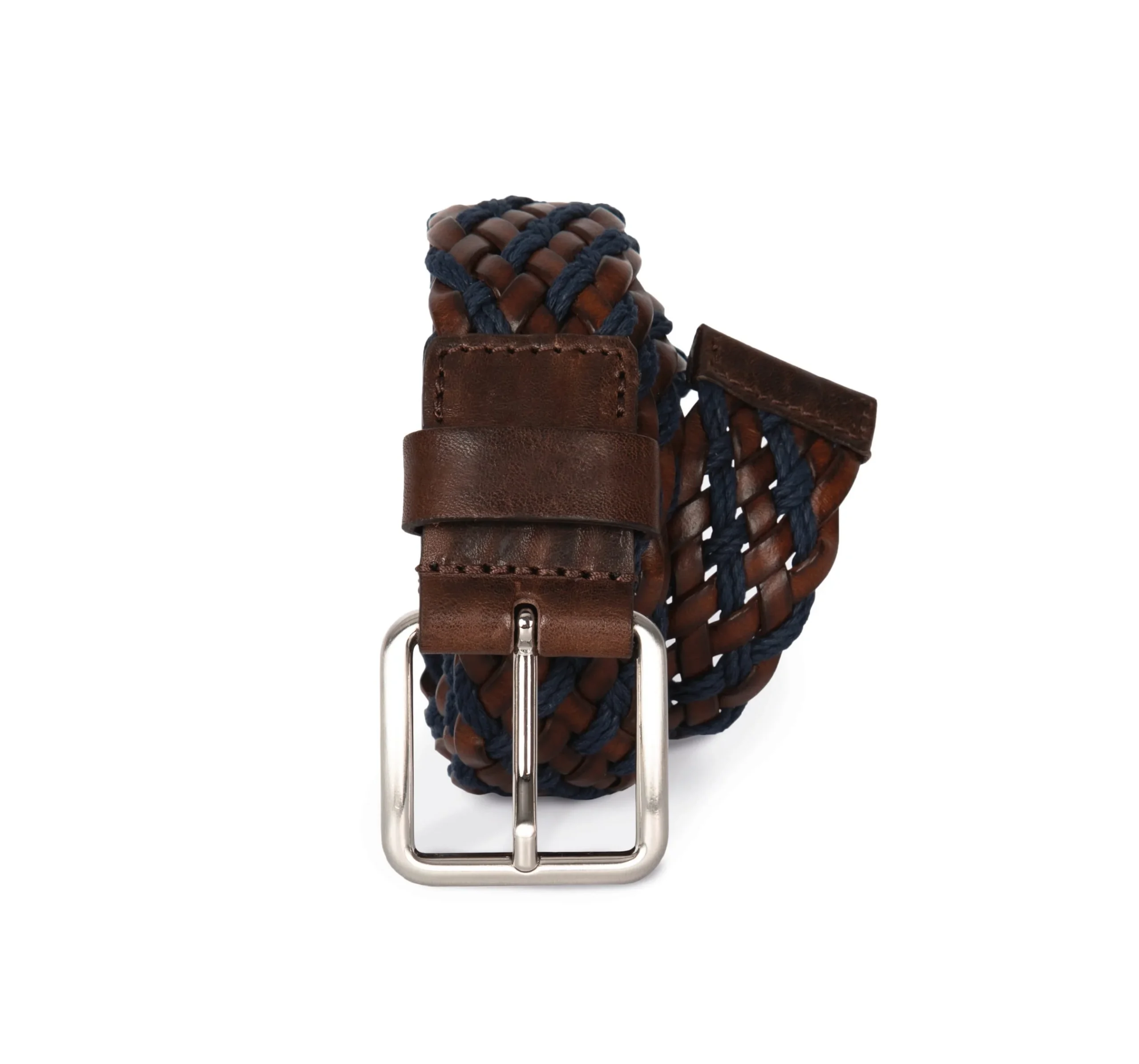 KP822 - Ceinture tressée bicolore
