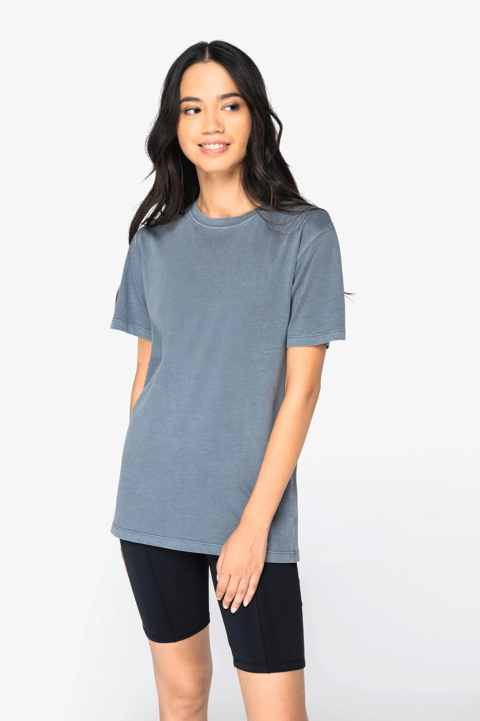 NS317 - T-shirt écoresponsable délavé femme