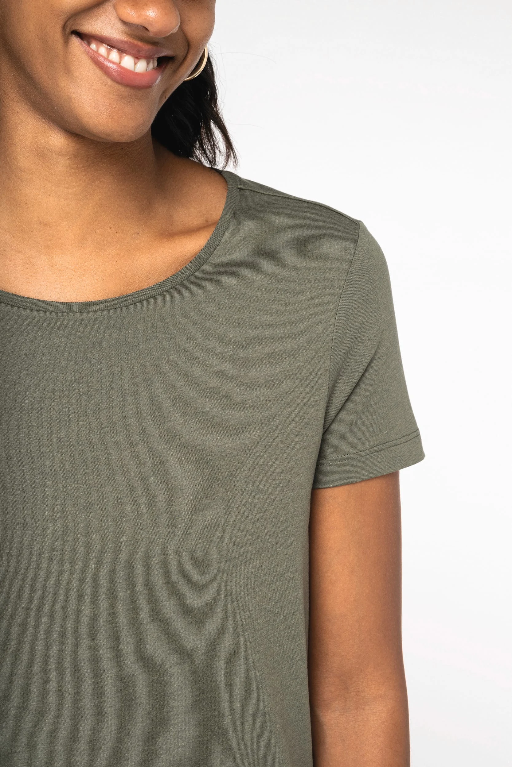 NS322 - T-shirt écoresponsable en modal femme – Image 5