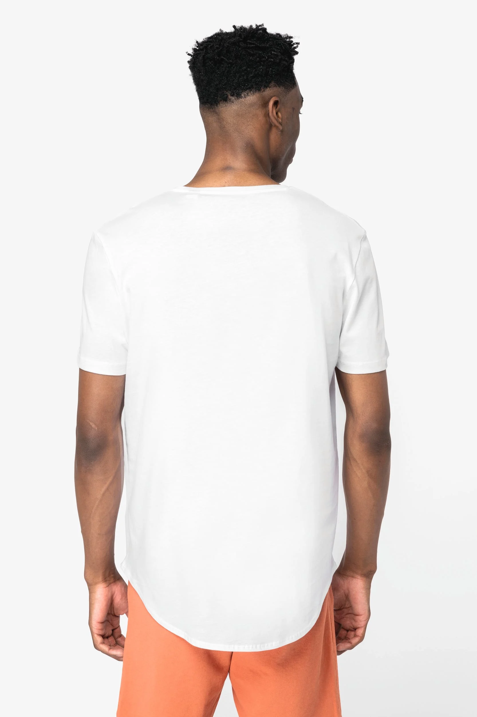 NS331 - T-shirt écoresponsable bas arrondi homme – Image 3