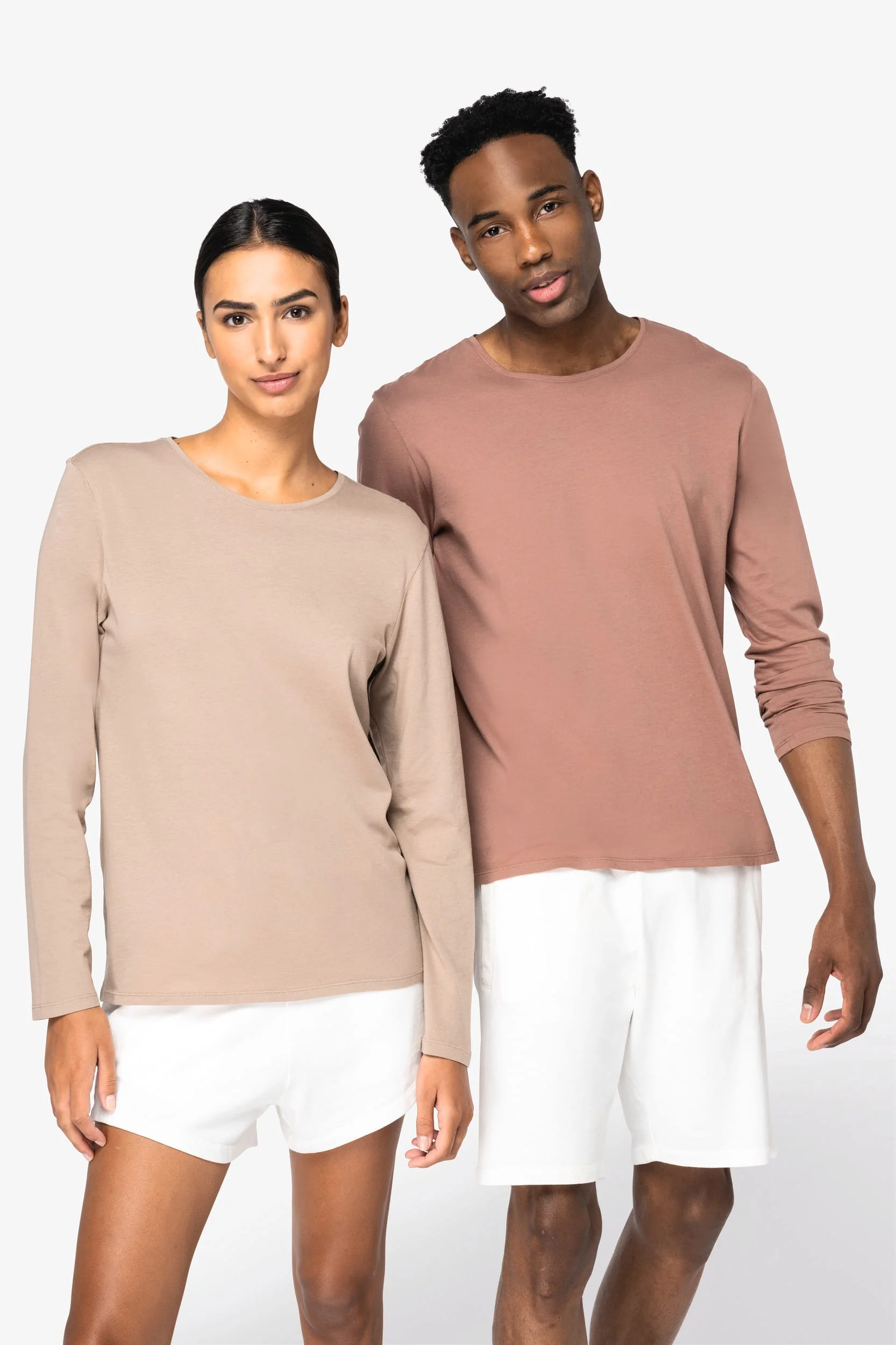 NS336 - T-shirt écoresponsable délavé manches longues unisexe