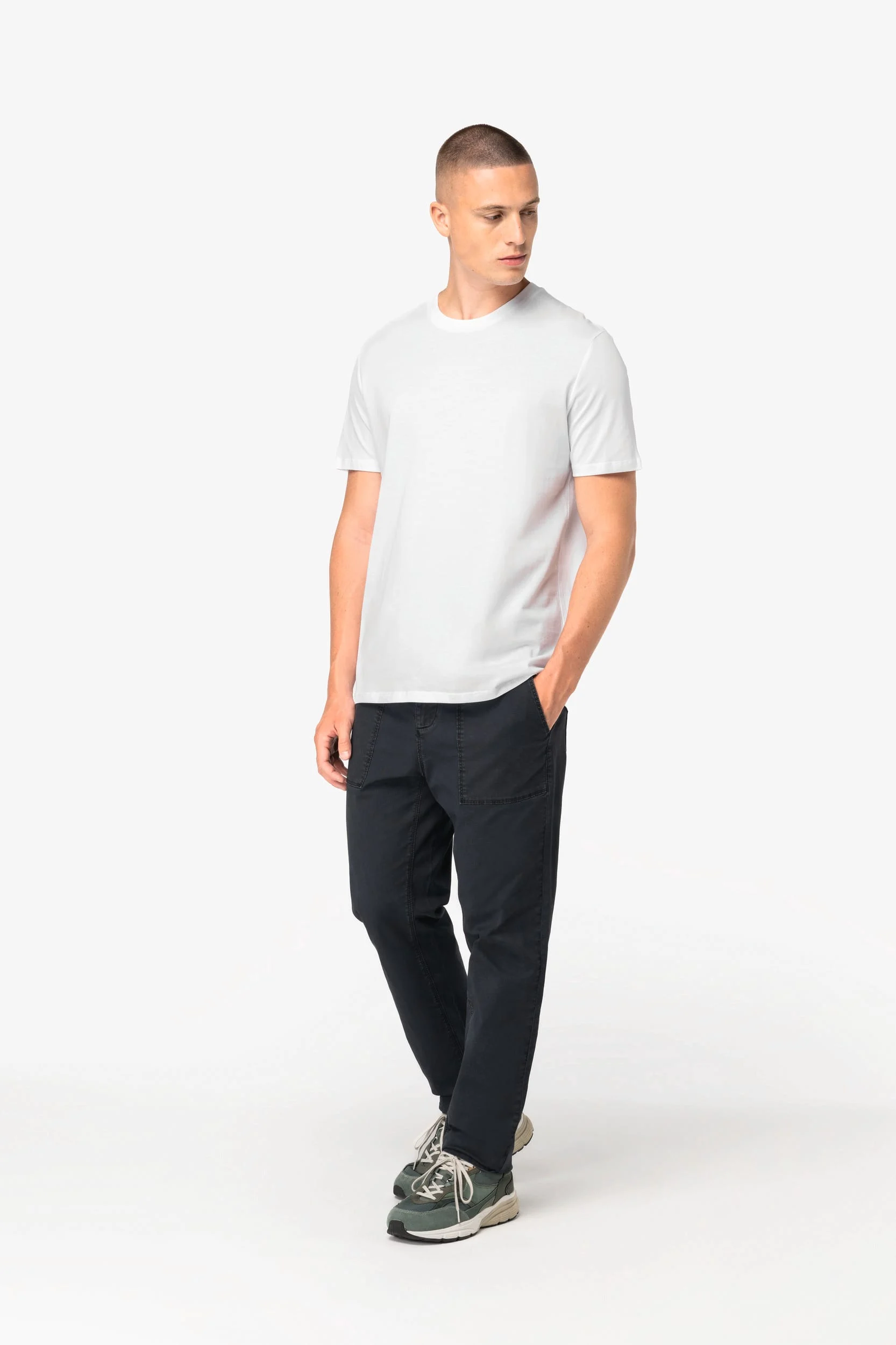 NS735 - Pantalon utility écoresponsable délavé homme – Image 2