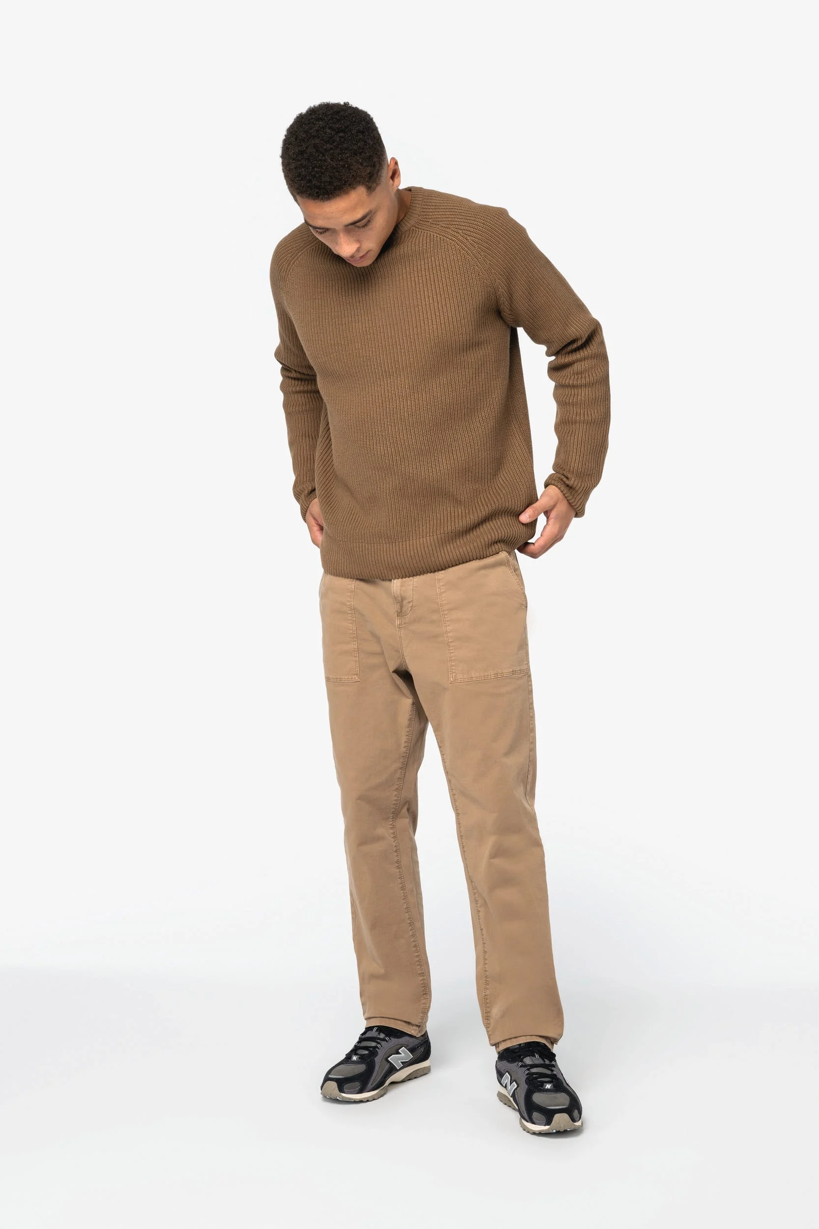 NS735 - Pantalon utility écoresponsable délavé homme – Image 3