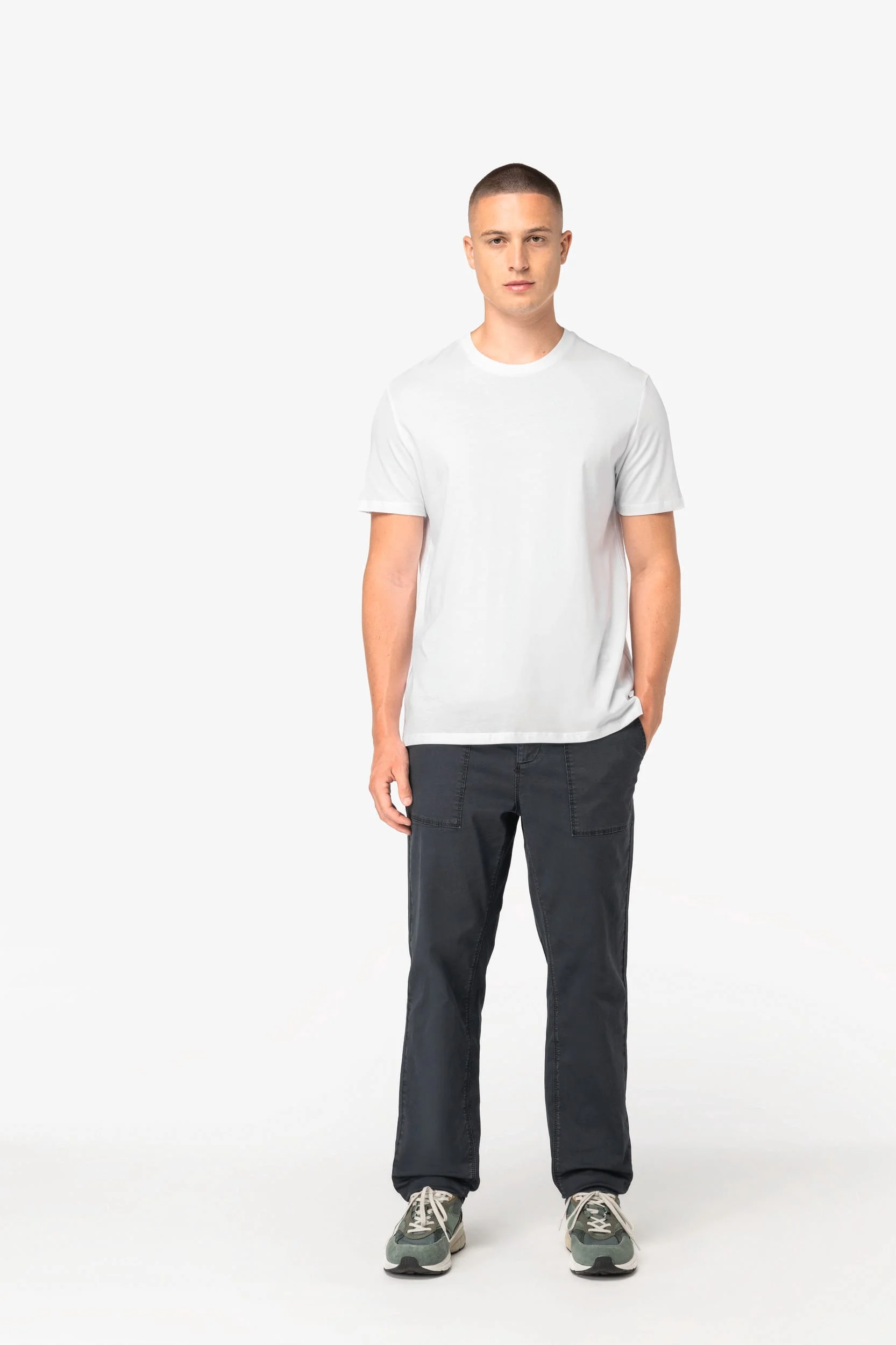 NS735 - Pantalon utility écoresponsable délavé homme – Image 3