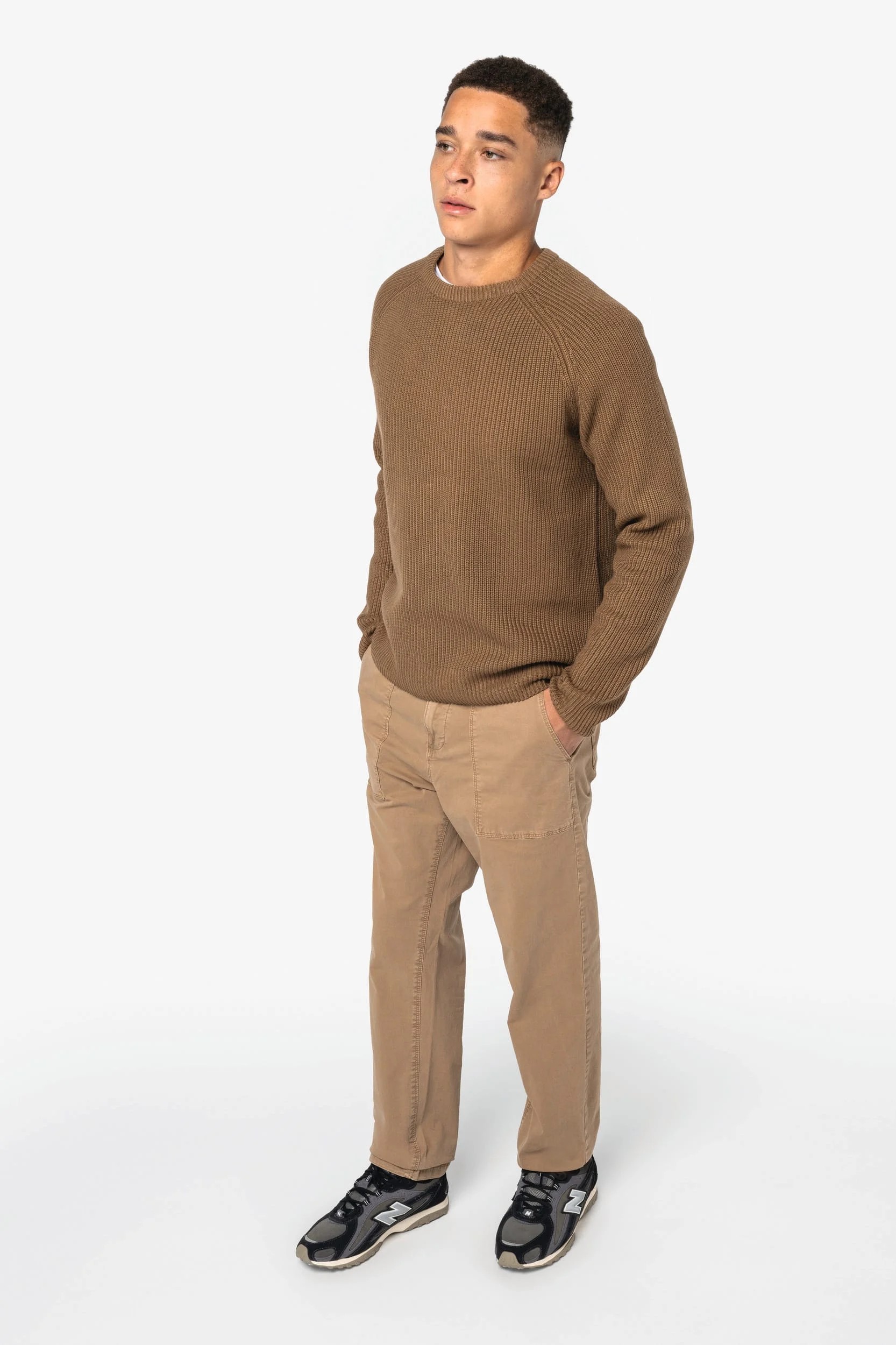 NS735 - Pantalon utility écoresponsable délavé homme – Image 4