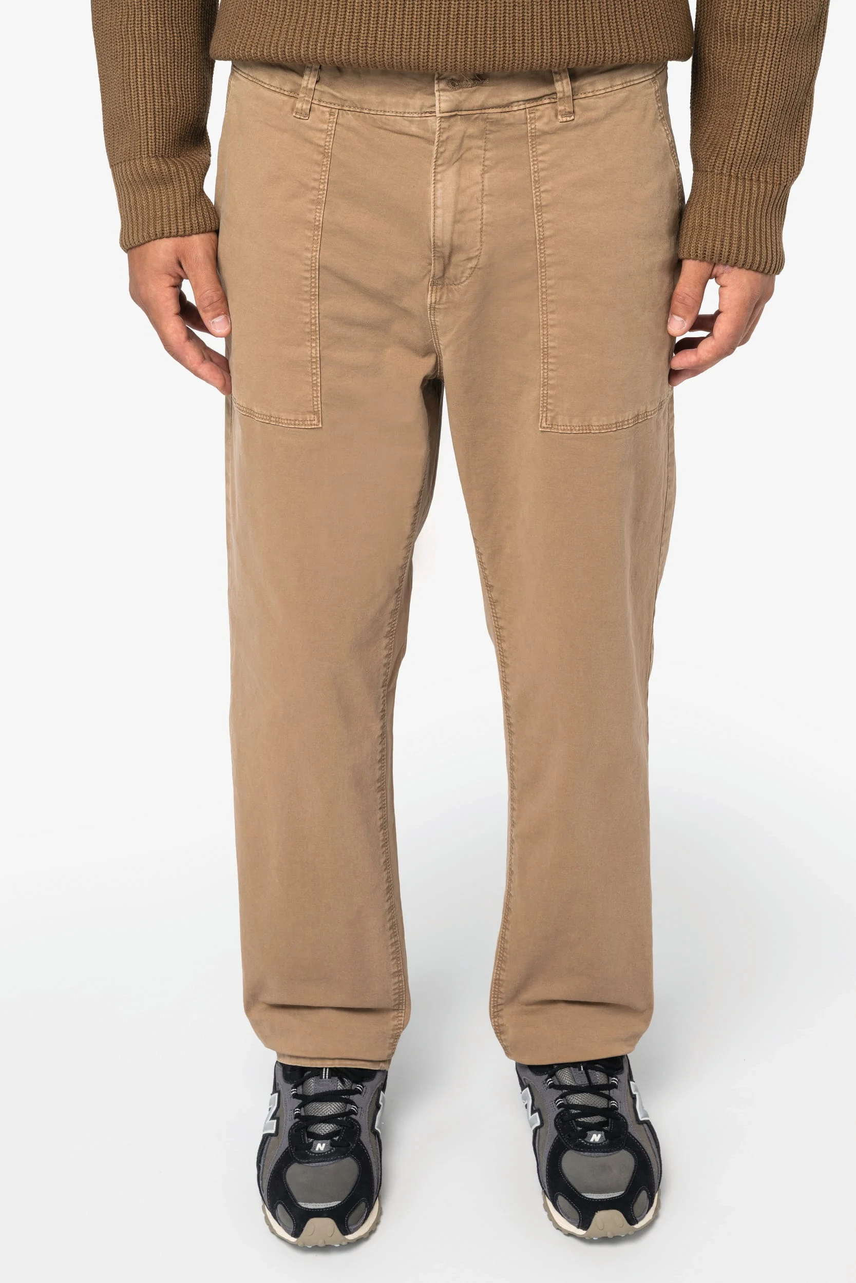 NS735 - Pantalon utility écoresponsable délavé homme