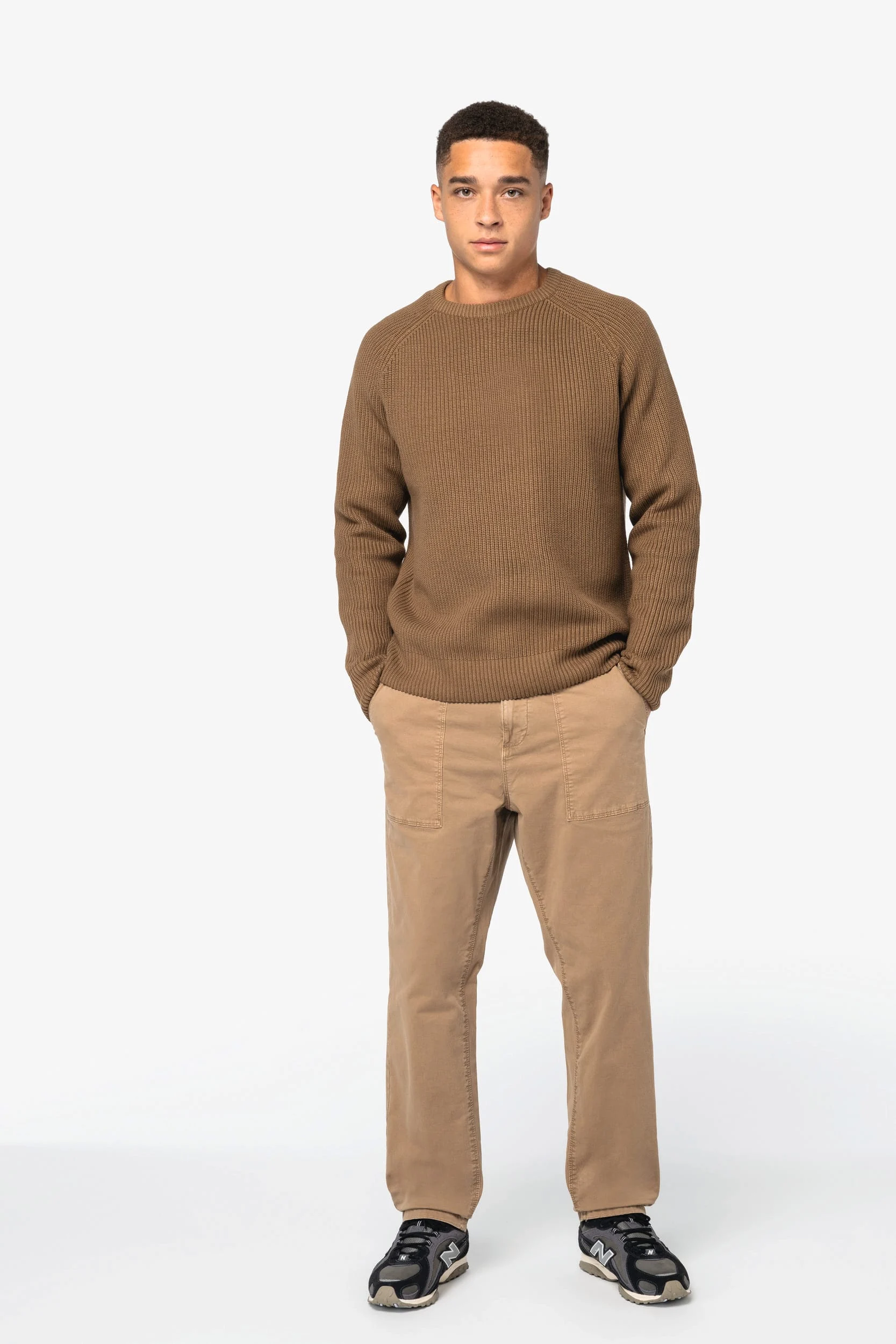 NS735 - Pantalon utility écoresponsable délavé homme – Image 2