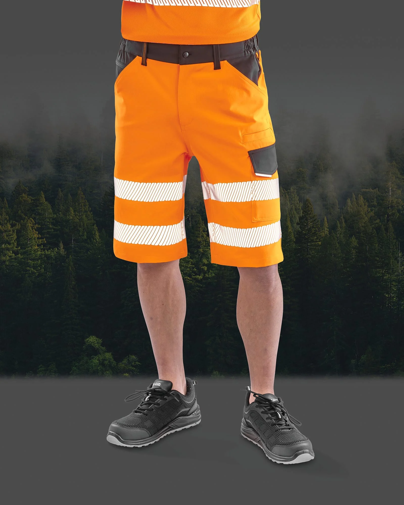R519X - Short de sécurité stretch recyclé Safe-Guard