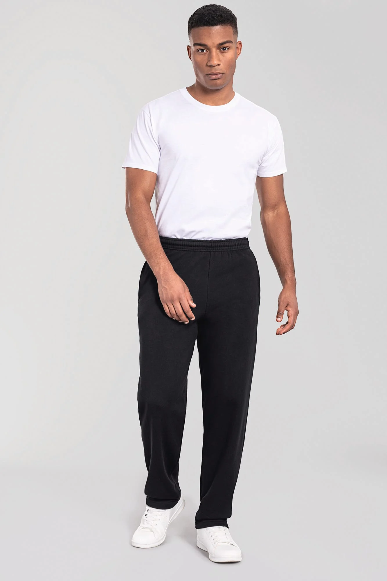 SC64064 - Pantalon de jogging Iconic 250 à ourlet ouvert