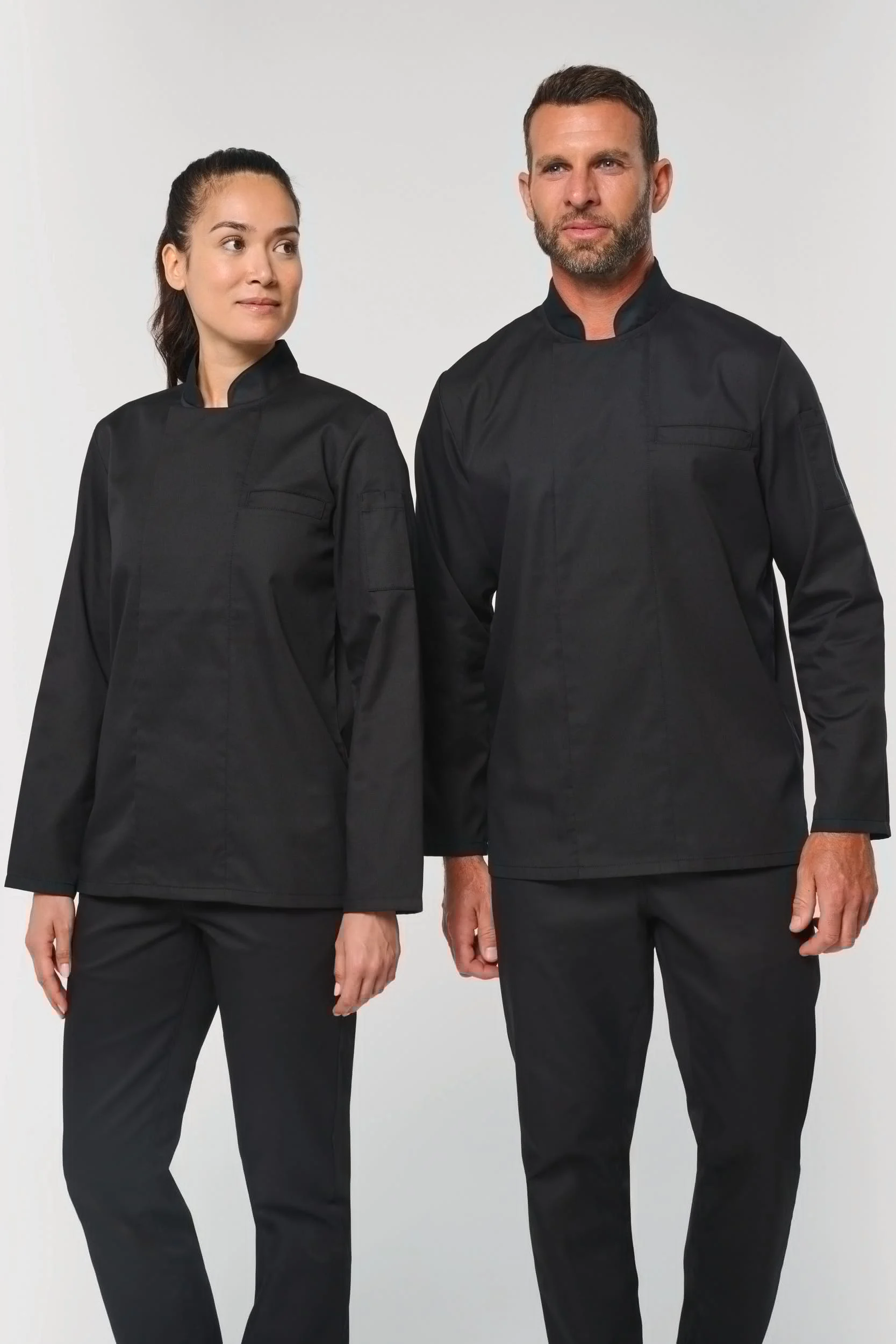 WK510 - Veste de cuisine écoresponsable manches longues unisexe