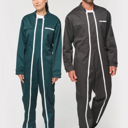WK830 - Combinaison double zip unisexe