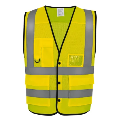 YHVW860 - Gilet boutonné haute visibilité Eco Superior