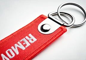 Porte-clés en tissu (Keytags)