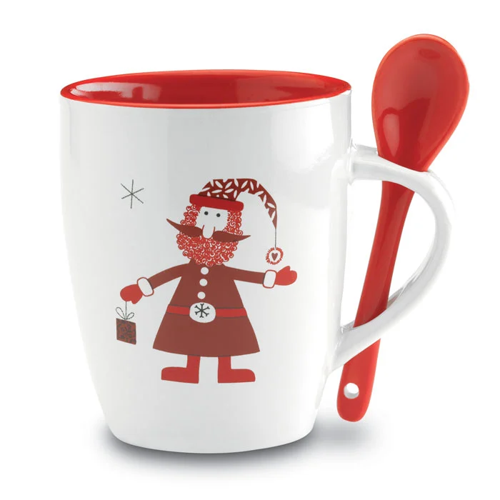 CX1304 - Mug avec petite cuillère 250ml