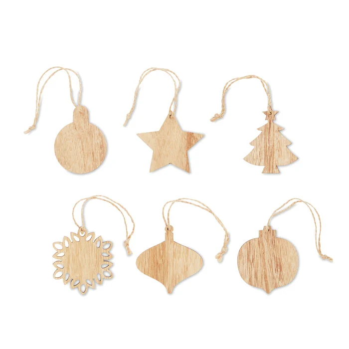 CX1495 - Décorations de Noël en bois