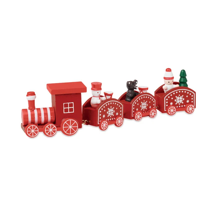 CX1559 - Train de Noël en bois – Image 8