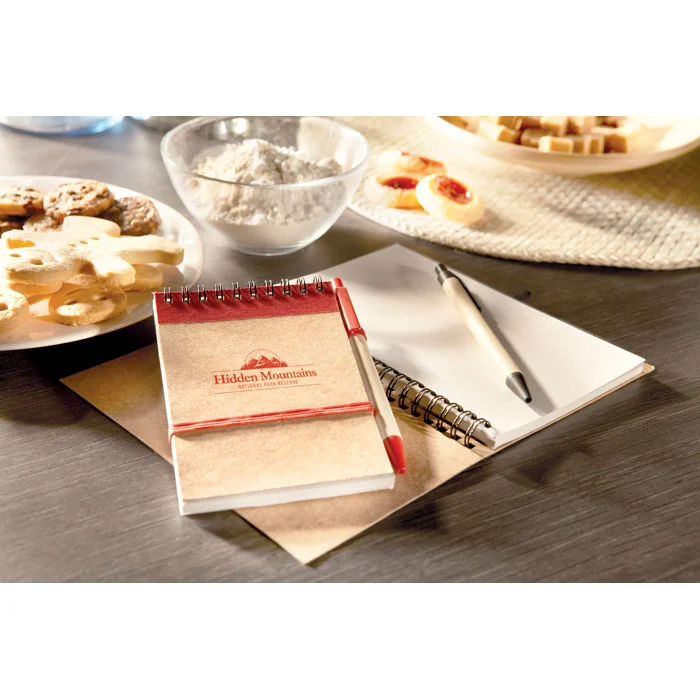 IT3789 - Bloc-notes recyclé et stylo – Image 8