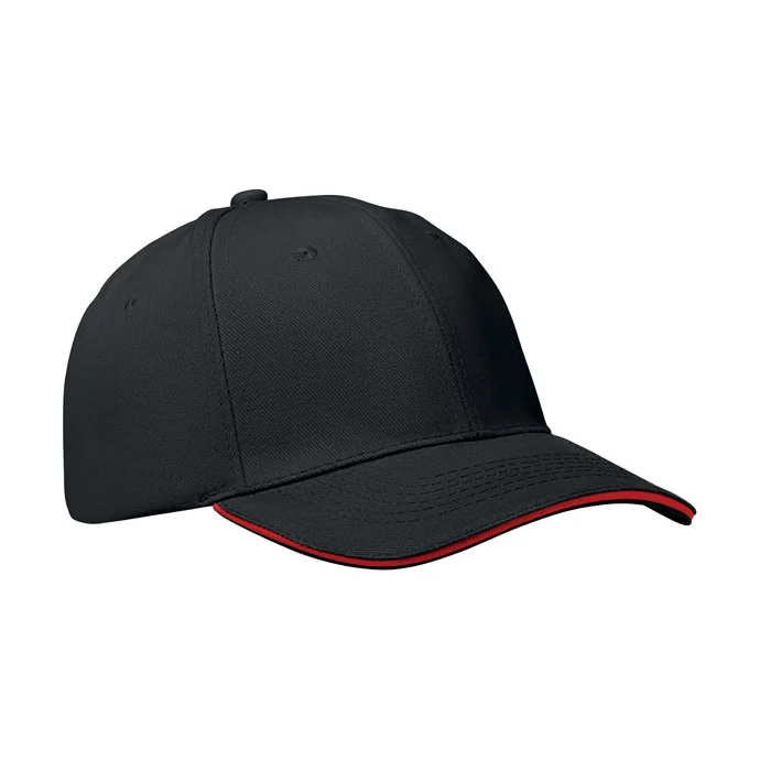 MO1464 - Casquette 6 panneaux 260 gr/m – Image 60