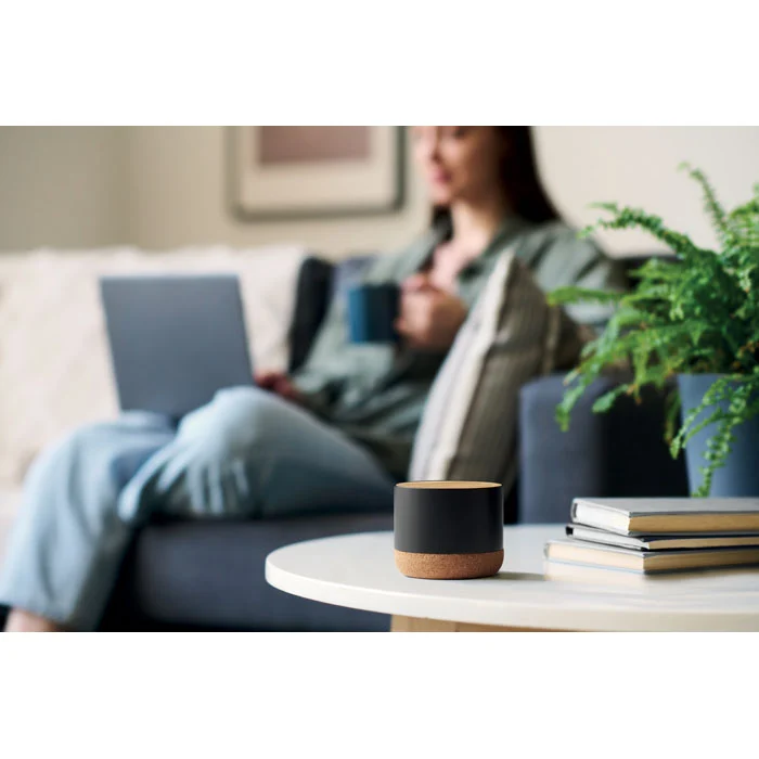 MO2205 - Haut-parleur en liège et alu – Image 6